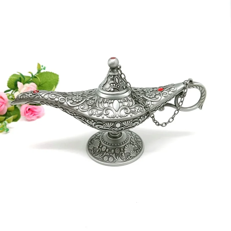 

Bestselling Metal Handicrafts New Russian Gifts Zinc Alloy Enamel Wishing Lamp Search Banner Lamp Handicraft Ornament