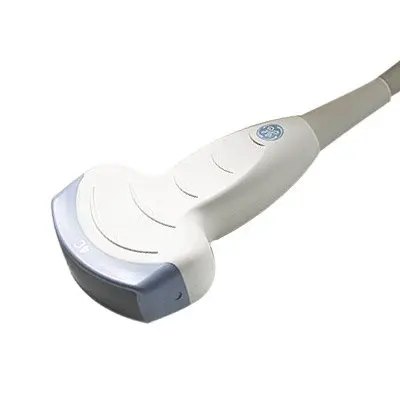 

GE 4C-A New Compatible broadband curved array transducer, 2.0 - 5.0 MHz, 128 Elements Applications: Abdominal, Obstetrics