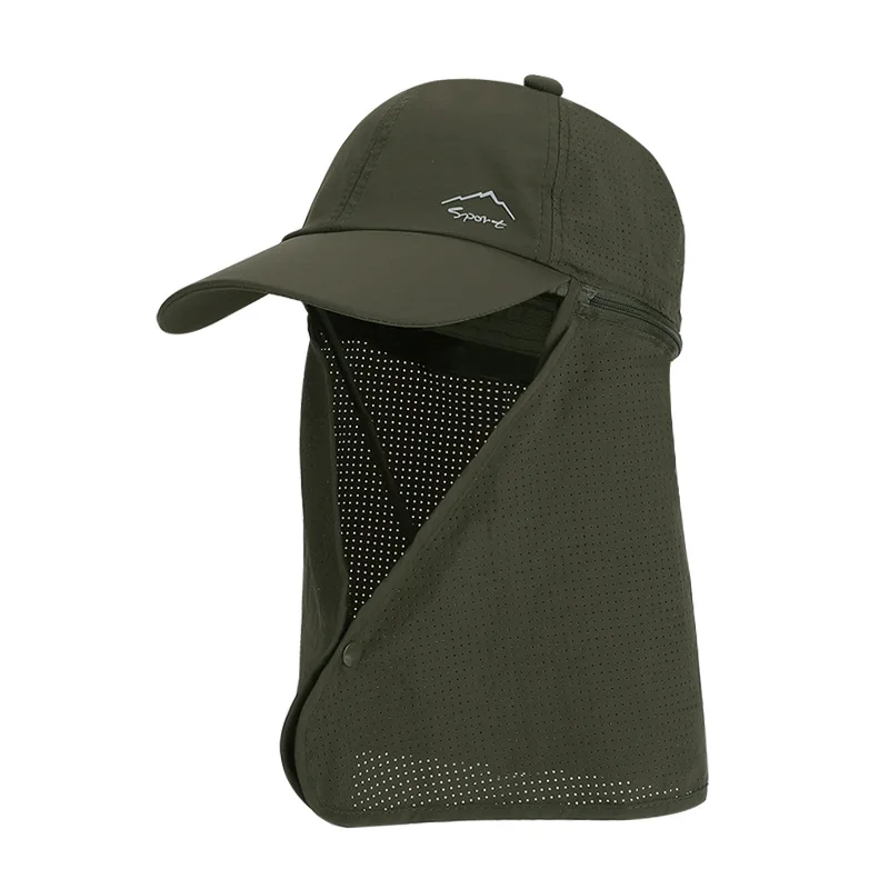 Sombrero de Sol de Verano para Hombre, para Senderismo y Pesca, Sombrero de Pescador Transpirable Resistente a los Rayos UV, Gorra de Béisbol para Mujer para Actividades al Aire Libre