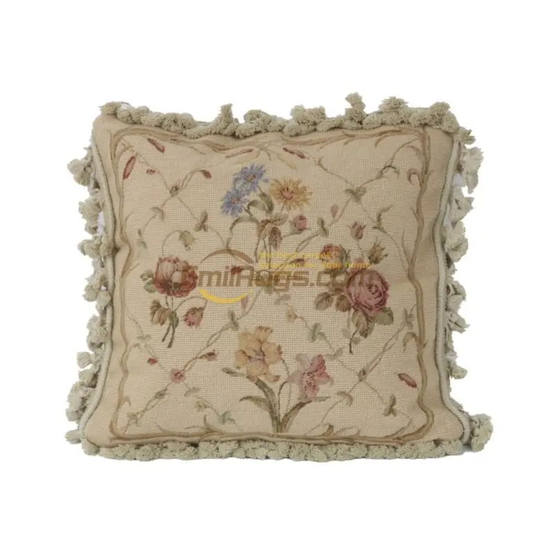 Needlepoint national weave a tapestry with pillow pillow high-end Renaissance pure wool in xinjiang