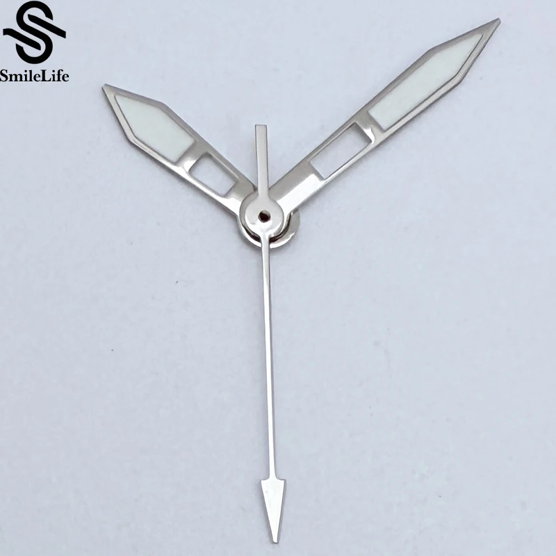 SmileLife ขัดเงินนาฬิกามือสีเขียวส่องสว่าง Fit ญี่ปุ่น NH35/NH35A อัตโนมัตินาฬิกาอุปกรณ์เสริมอะไหล่