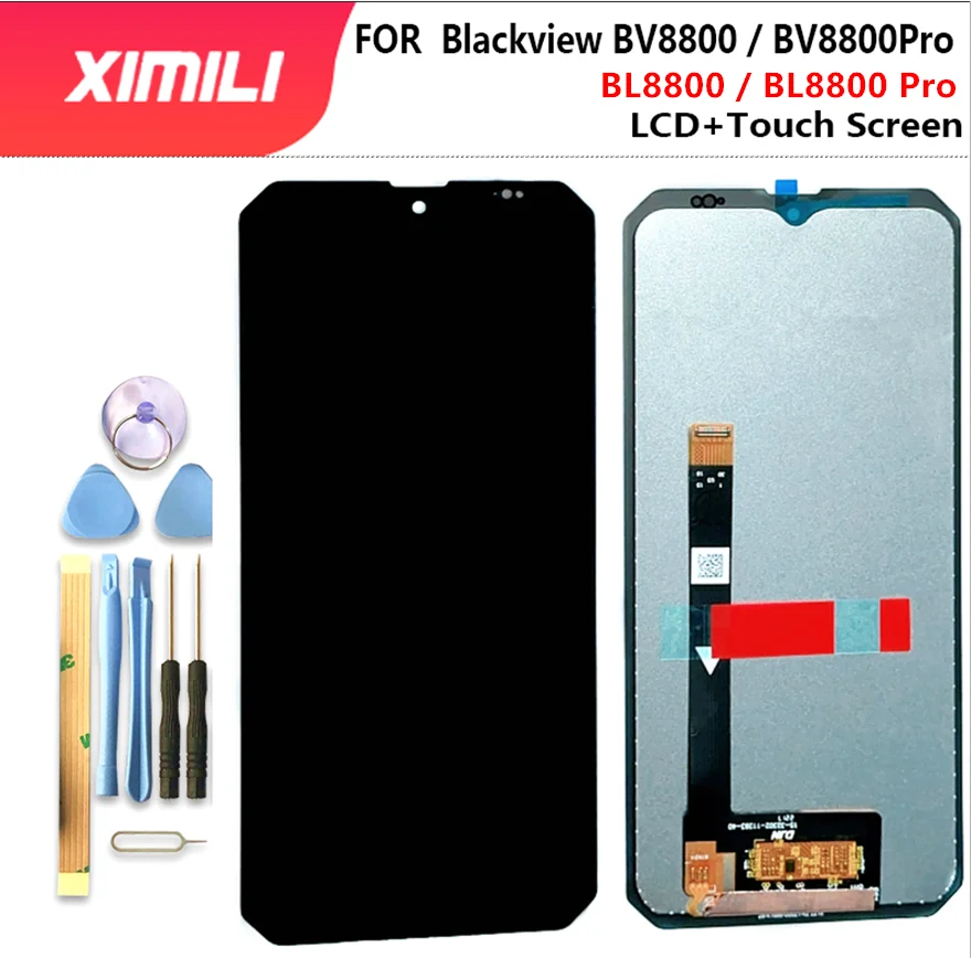 Nowy oryginał dla Blackview BV8800 wyświetlacz LCD BLACKVIEW BL8800 Pro ekran dotykowy BL BV 8800 Pro wymiana zespołu Digitizer