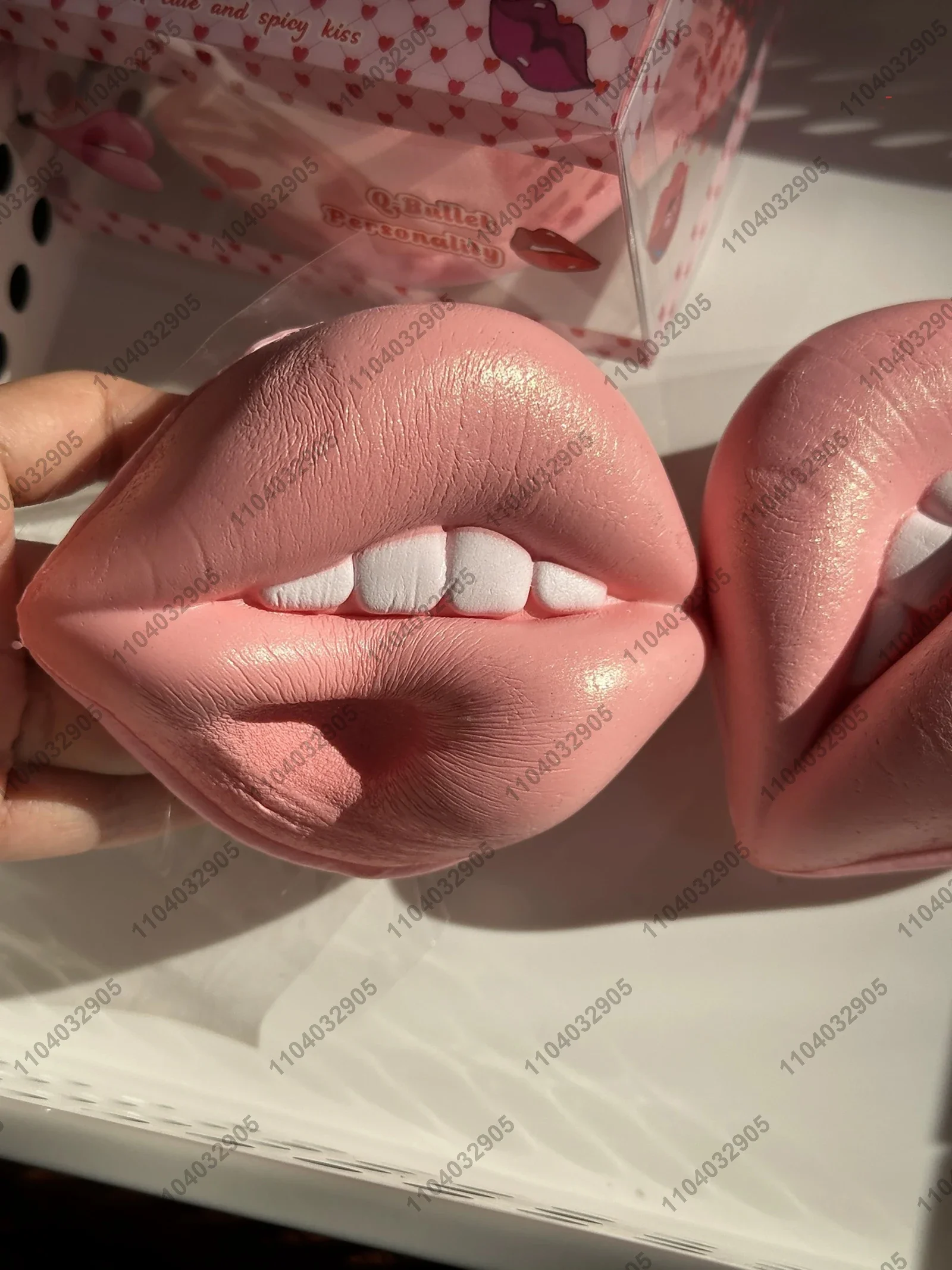 Mond Lippen Squishy Speelgoed Langzaam Stijgende Roze Pieptoon Lippen Knijpen Speelgoed Langzaam Rebound Zwarte Lippen Anti Stress Verlichten Hand Ontspannen Cadeau