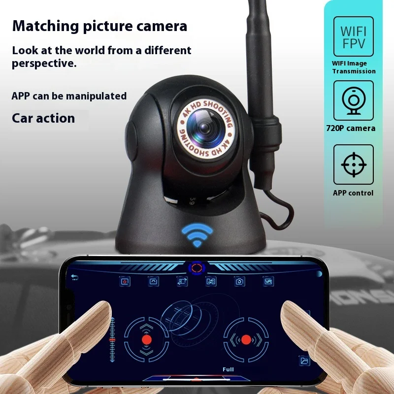 Pinha rc profissional drift carro sg2410 controle remoto roda traseira câmera puxar carro simulação modelo de controle remoto carro