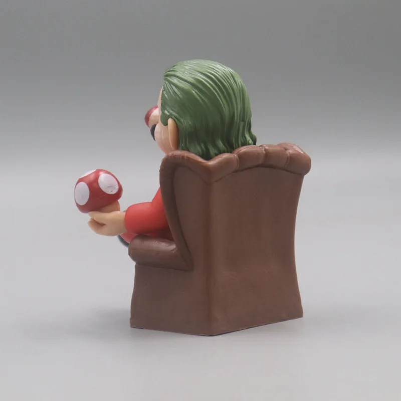 New Cosplay The Godfather The Joker With Chair Action Figure Toys Collection Movie Model PVC Doll Desktop Ornament - view 6