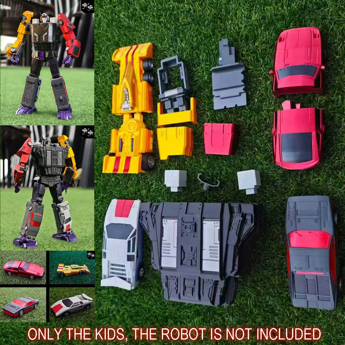 [11月/12月の第2バッチ] QQT PLA 3Dプリント交換用メンバーアップグレードキット（FT31 メナサール変形用）