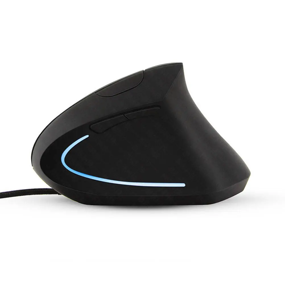 1Pcs Wrist Care Ergonomic Vertical Mouse Stylish Comfortable Wired Game Mouse for Long Time Use Home Office Internet Bar