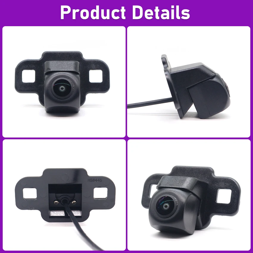 Fisheye Lens HD CCD High quality RCA Car Rear View Camera For Toyota RAV 4 RAV4 Hybrid 2020 2021 2022 2023 2024 Car Camera