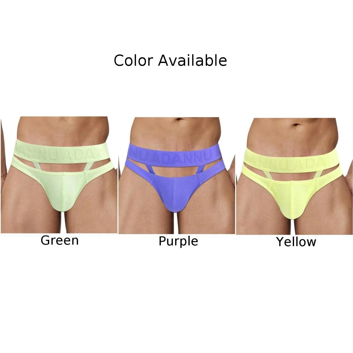 Comfy Fashion Briefs Male Underwear Underpants Breathable Daily Hollowed Out Hygroscopic Lightweight Low Waist