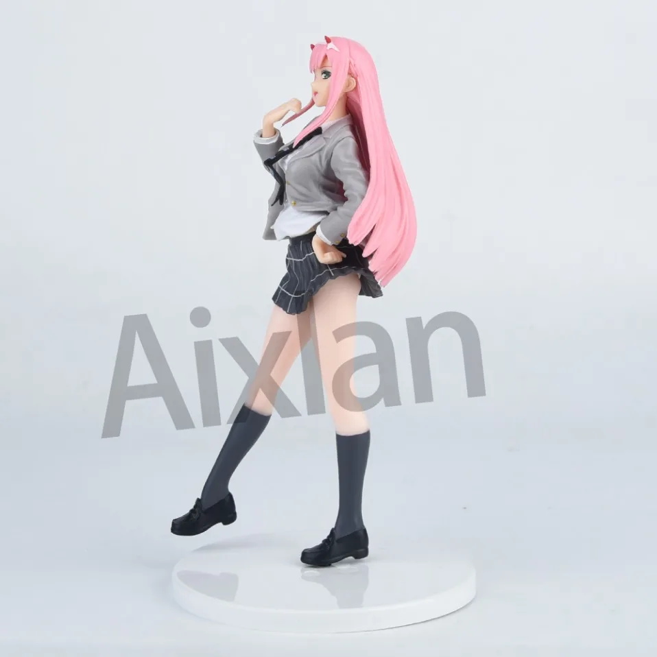 20CM DARLING in the FRANXX Figurka anime Zero Two 02 PVC Figurka kolekcjonerska Model Zabawki Prezent dla dziecka