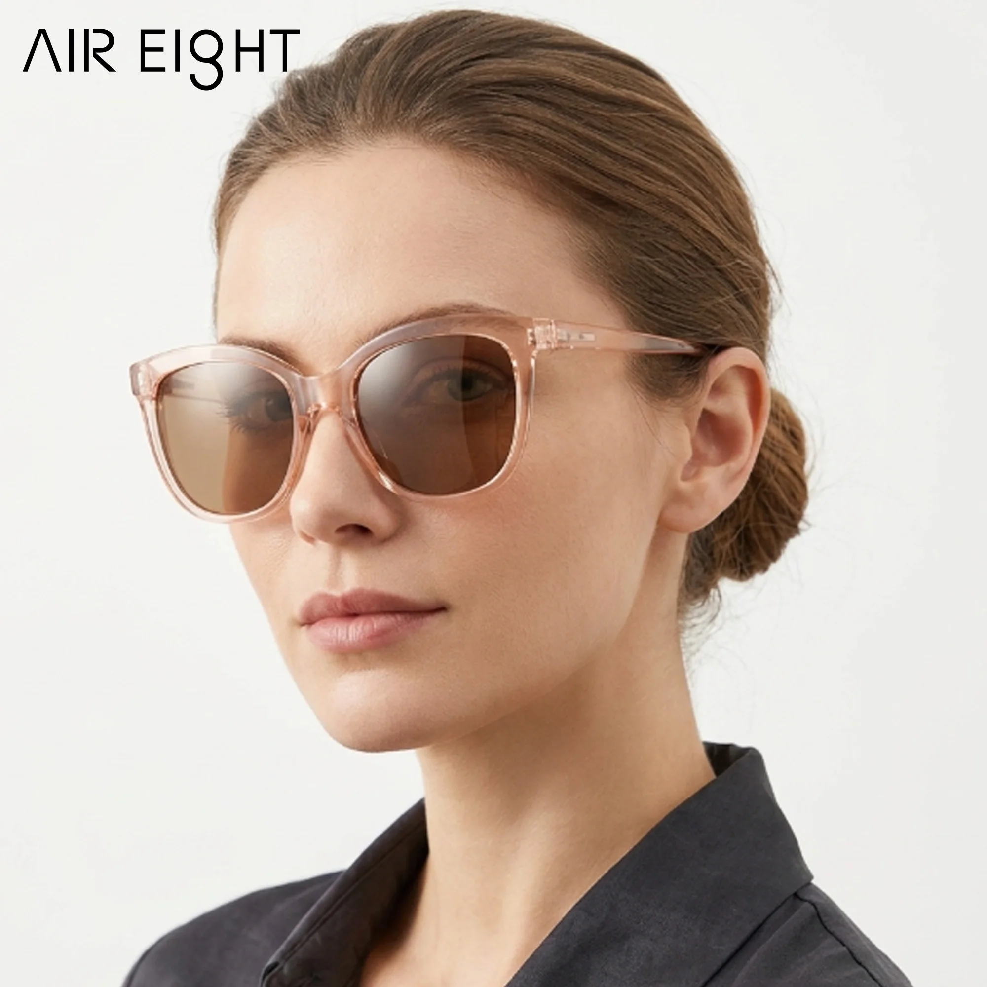 AIR EIGHT 2026 Oversize Square Butterfly Polarized Sun Glasses for Women UV400 Protection Trendy Ladies Fashion Eyewear