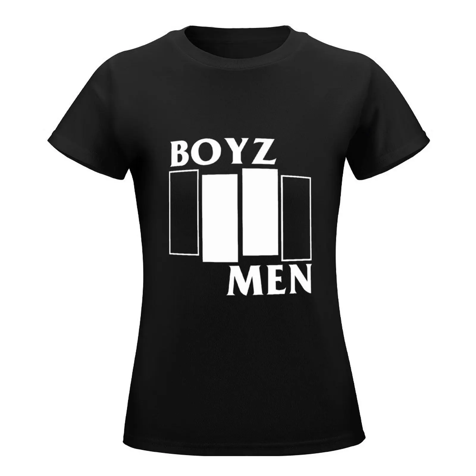 Boyz II Men black flag parody T-Shirt animal print shirt for girls plus size tops summer tops Women's summer blouses 2024