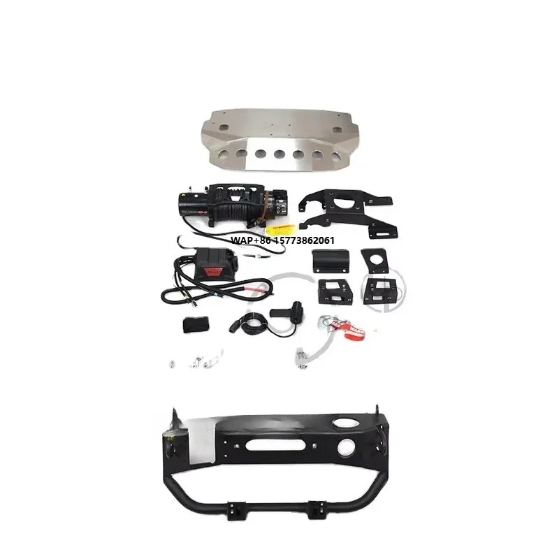 G Class W463 W464 G500 G63 Front Winch for W463A G63 G500 4X4 square Winch Guard Kit Bracket Stainless
