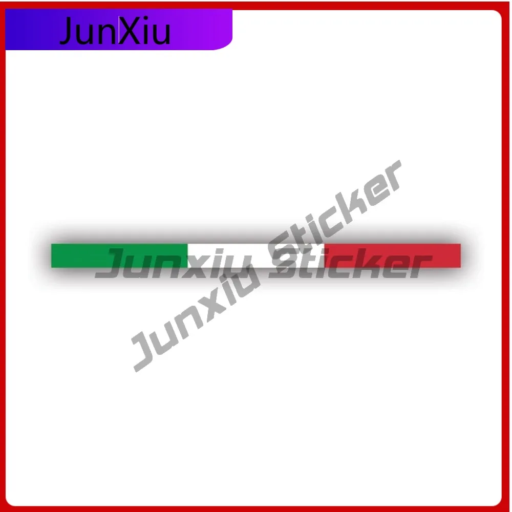 

Graphic Stylish Thin Italian Flag Stripe Sticker Uv Protected Decals Italy Rome Colors European Decal Anti Scratch No Fade