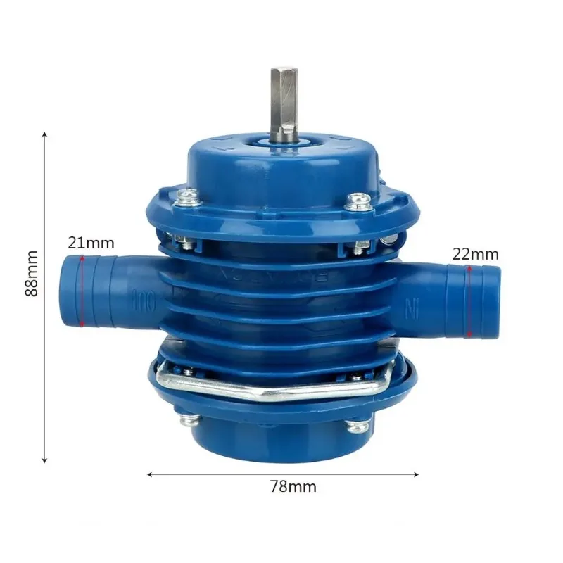 Hand Drill Water Pump, Miniature Self-priming , Self-priming Centrifugal  Household Small Water Pump