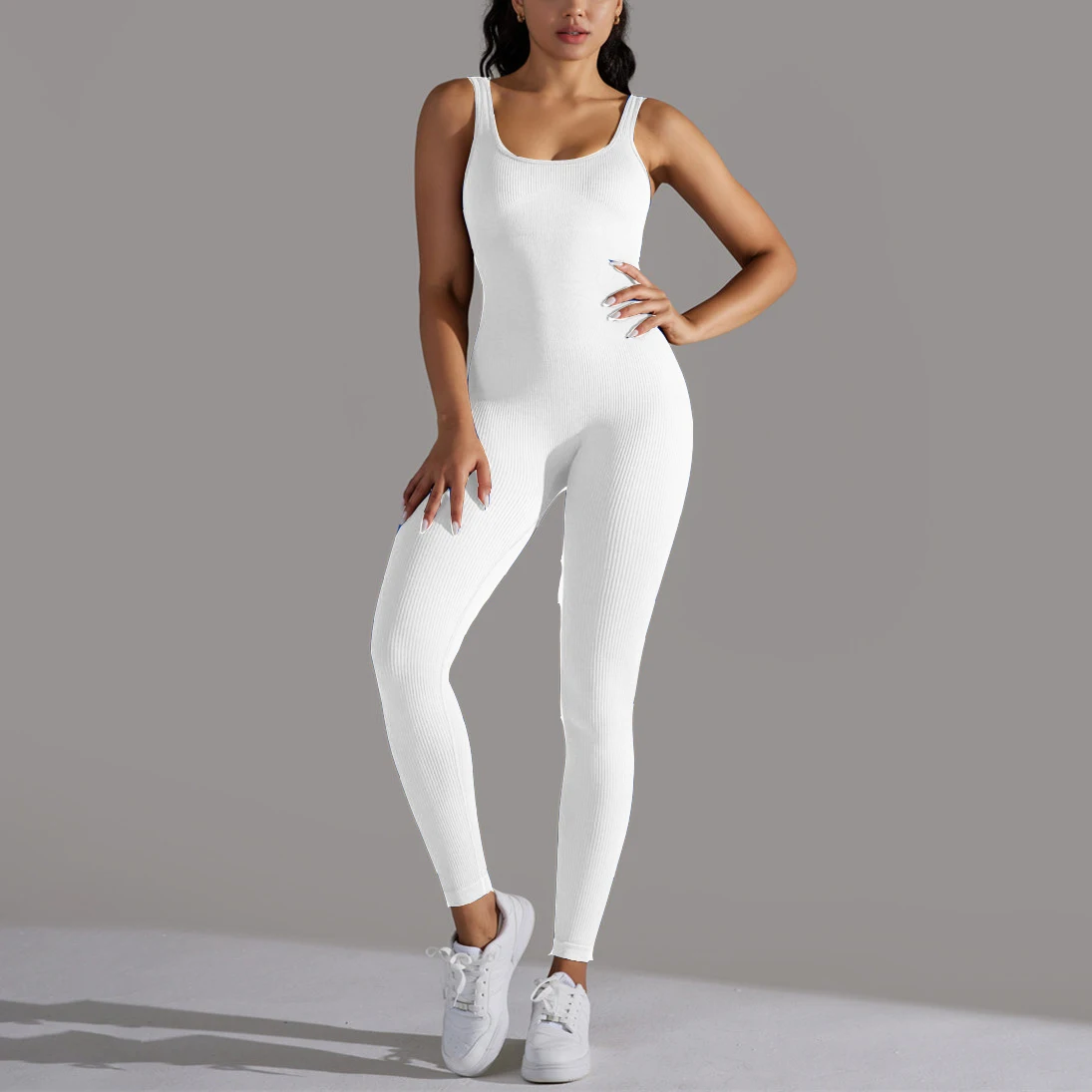 2024 Pad Seamless One Piece Yoga Suit Jumpsuit Belly Tightening Fitness Workout Set Bodysuit Gym Clothes Push Up Sportswear