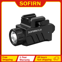 SOFIRN PL09 Flashlight 1600lm Rechargeable Light Quick Release Tactical Light with Double Switch for Picatinny Rail