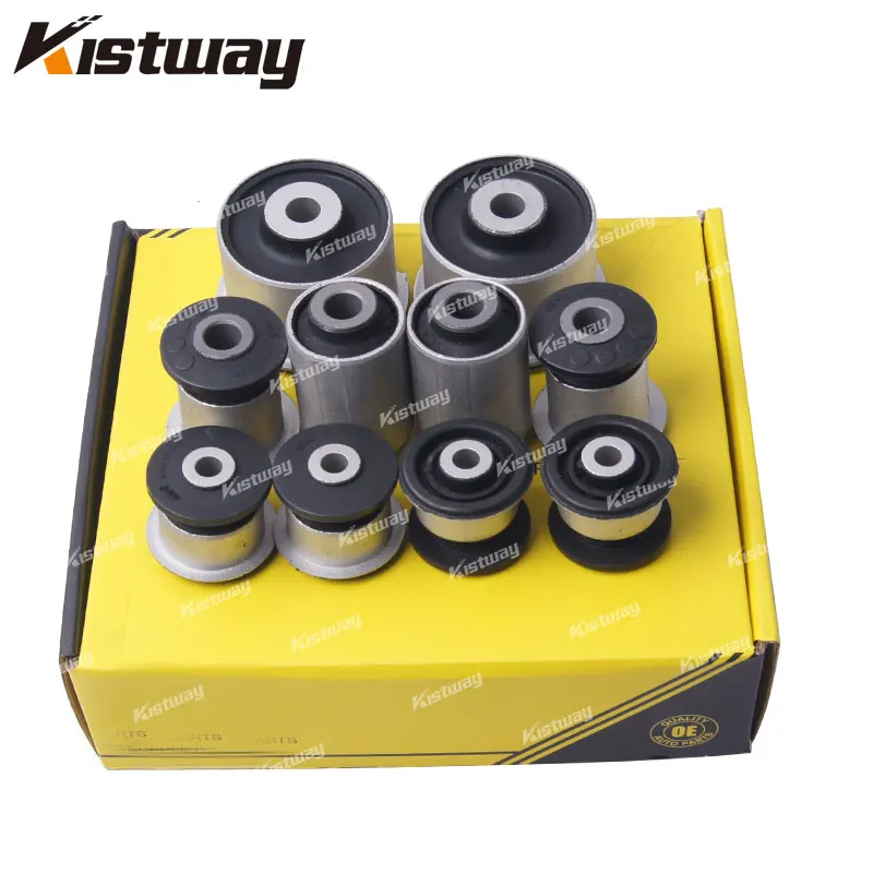 10PCS Front Control Arm Bushing Kit For VW Touareg For Porsche 92A Cayenne 11-18 7L0407182F 7P0407077 7L0407183A 7L0412333A