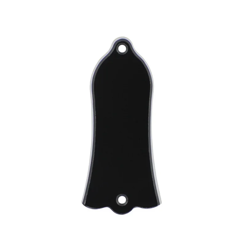 3 Holes 3Ply Guitar Bell Shape PVC Bell Style Truss Rod Cover For Gibson Electric Guitar Truss Rod Cover Musical Instrument