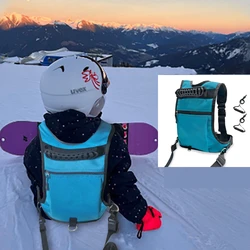 Ski Training Harness for Kids Adjustable Safety Leash for Beginner Skiers Easy-to-Use Training Aid Training Skis for Kids