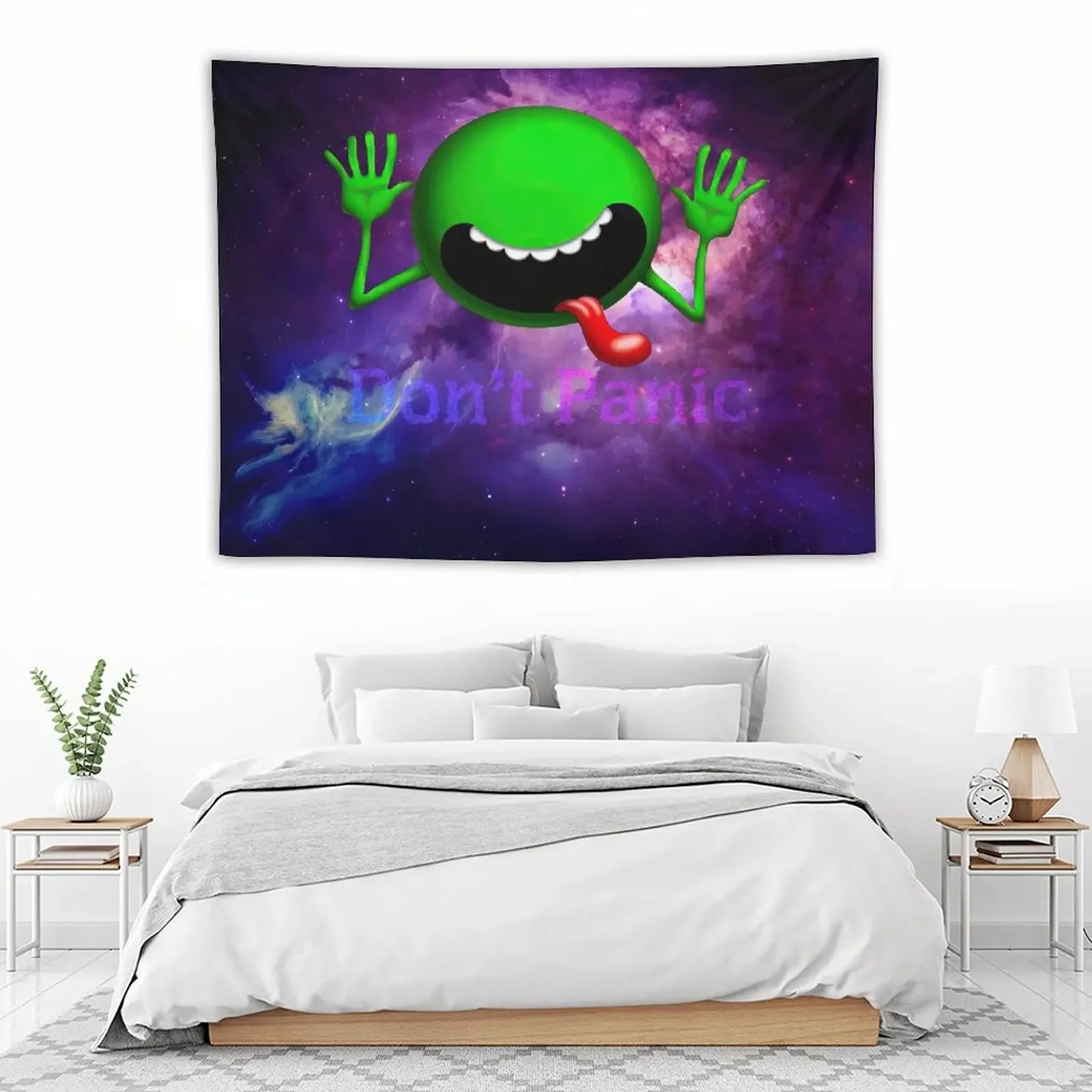 

Don't Panic Tapestry Cute Room Decor Room Decoration Accessories Tapestry