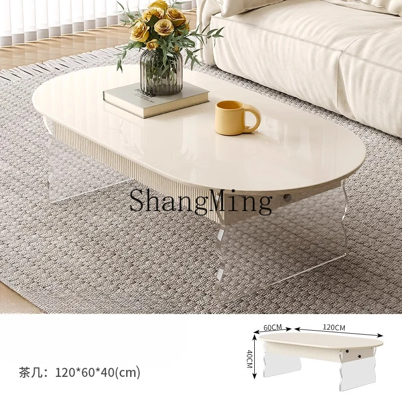 

DHY dining table dual-purpose light luxury living room home tea table modern simple small tea table