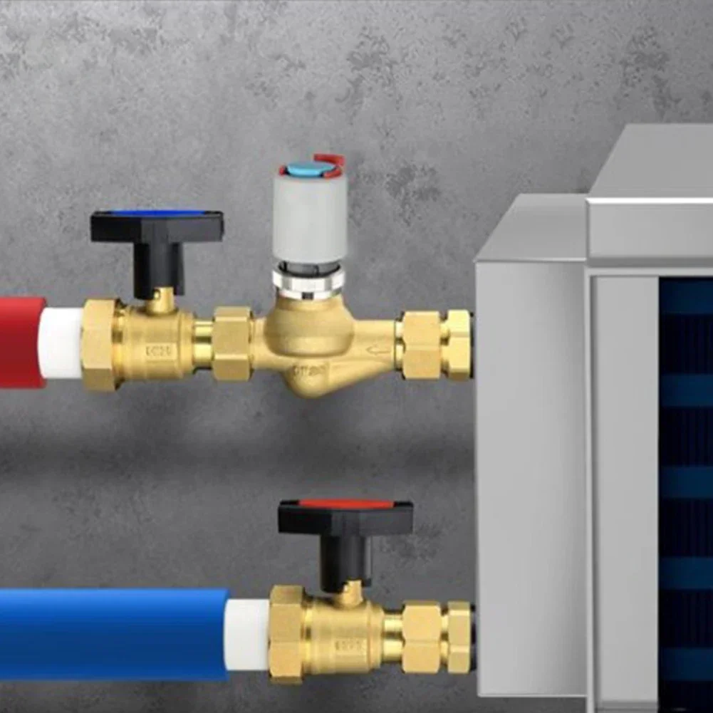 Atuador térmico elétrico, aplicação e regulação de temperatura eficiente, residencial e comercial underfor piso aquecimento