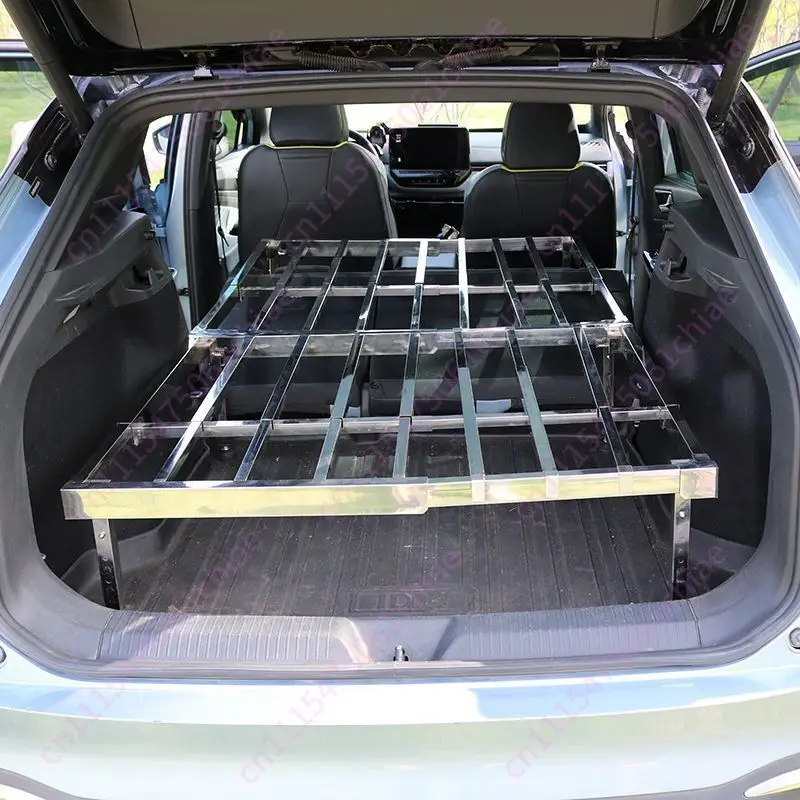Car Outdoor Multi-functional Folding Telescopic Bed Outdoor Camping Sleeping Bed
