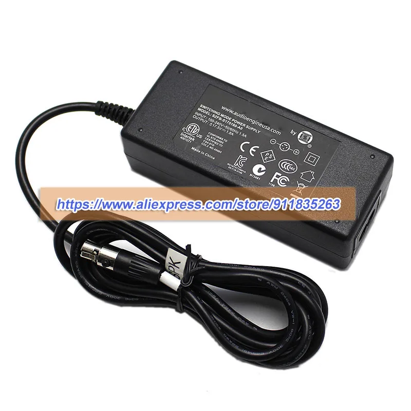 Original SZFB-S175180-A0 A2 POWER Power Adapter For AUDIOENGINE A2+ 17.5V 1.8A 31.5W AC Adapter 3Holes 5PIN Laptop Charger