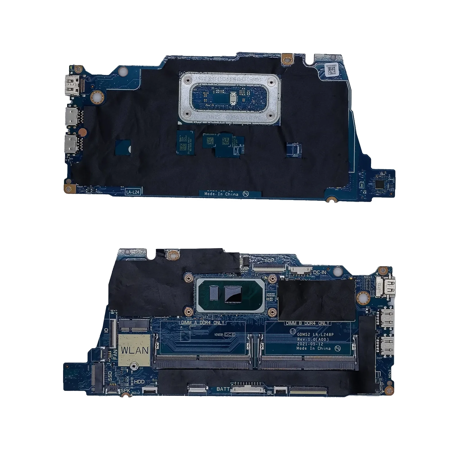 

02XXV4 02XXV4 для Inspiron 15 3511, материнская плата для ноутбука, встроенный процессор i5-1035G1, материнская плата для ноутбука LA-L248P