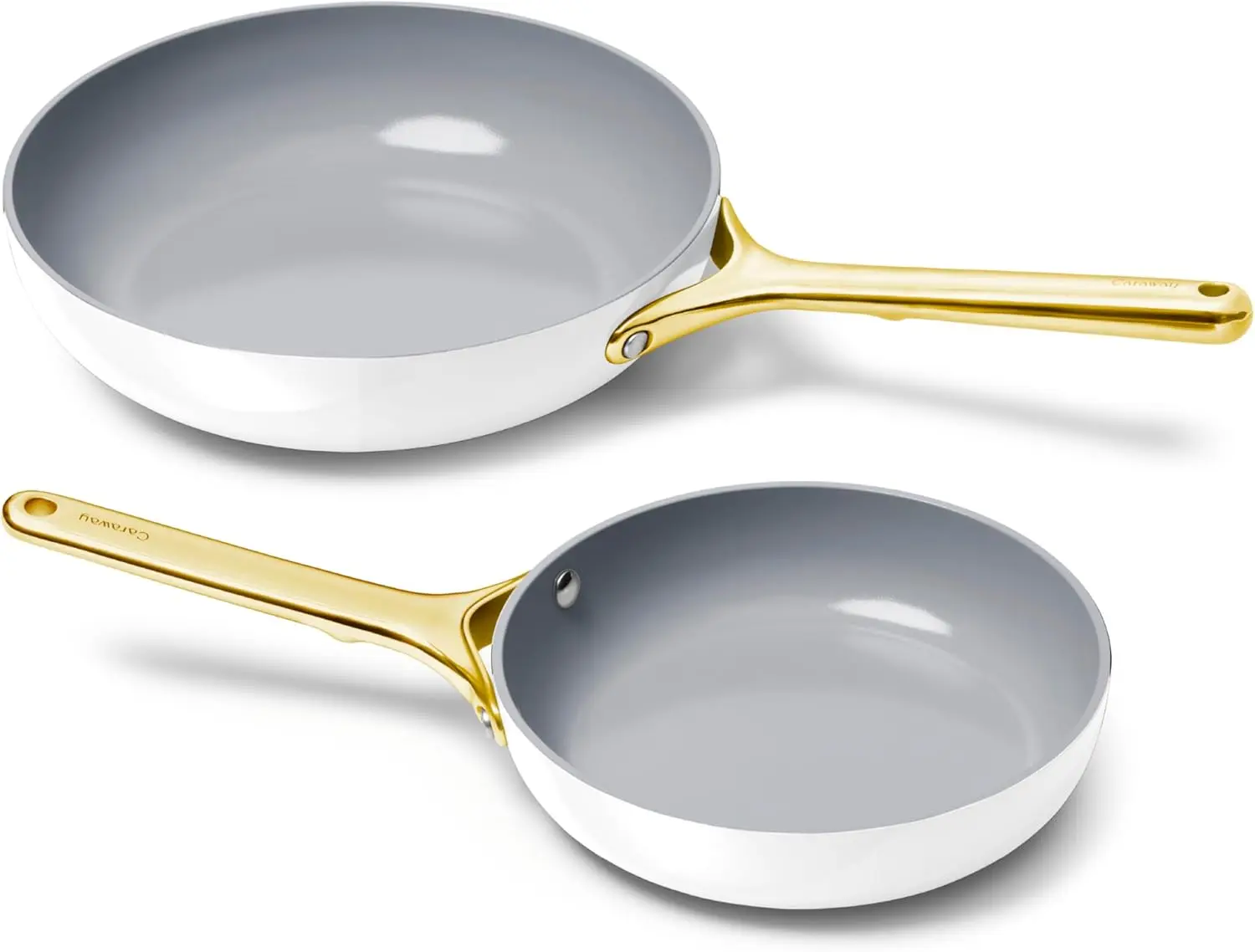 

Fry Pan Duo,Nonstick Ceramic Frying Pan (8" & 10.5”) Non Toxic, PTFE & PFOA Free,Oven Safe & Compatible with All Stovetops