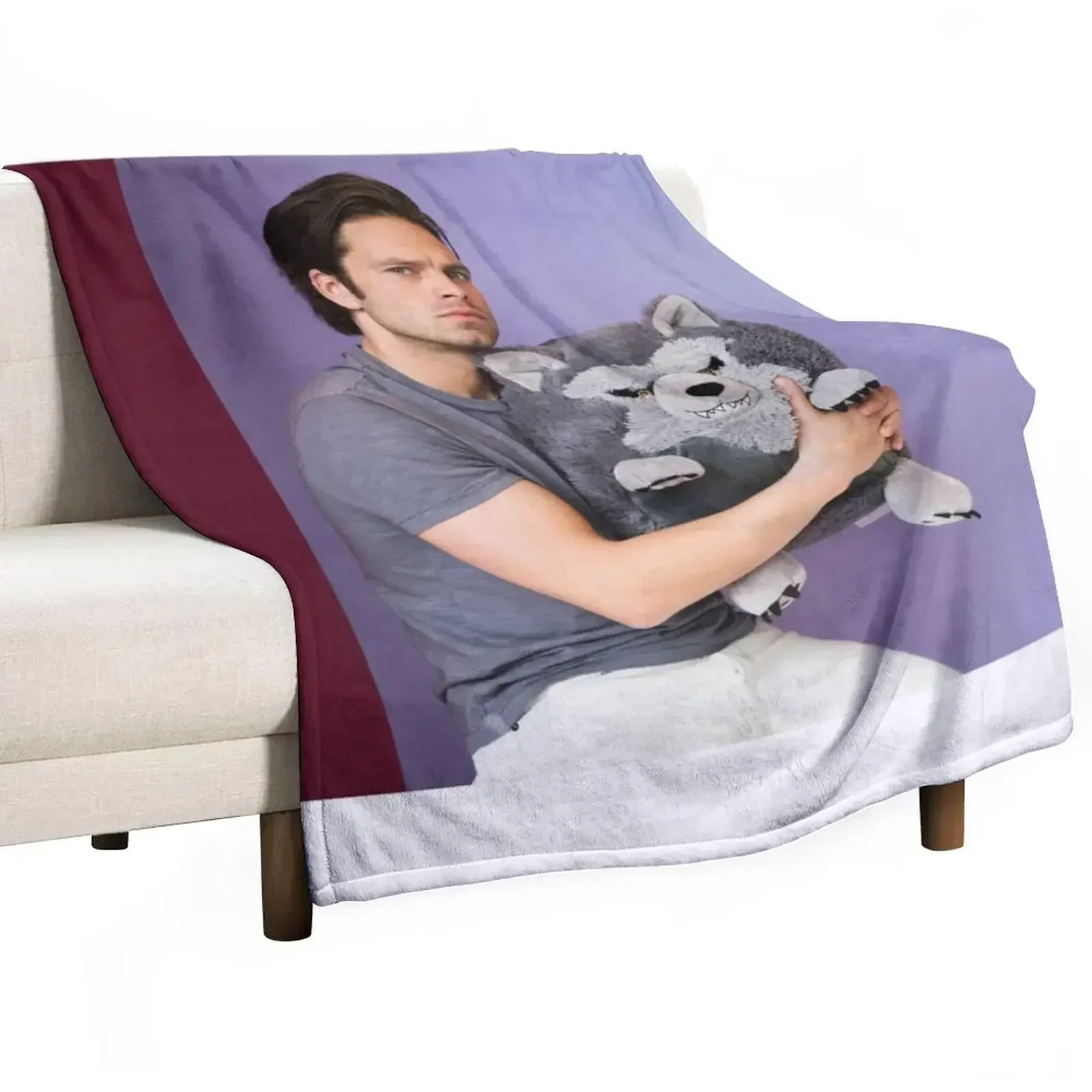 

Seb Throw Blanket Loose wednesday Polar Tourist Blankets