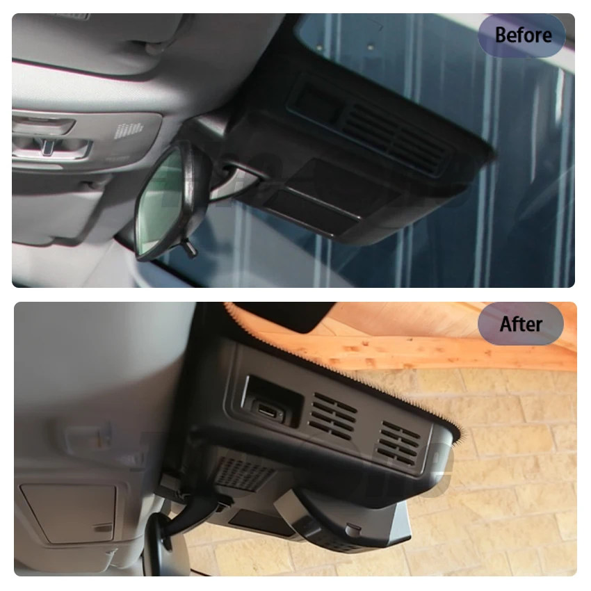 OEM Fits Rain Sensor Installation 4K Wifi Car DVR For Chery Omoda 5 C5 5X Deluxe 2024 2025, Plug and Play Dashcam & APP Control
