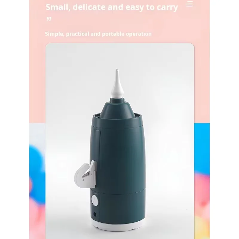 مضخة بالون كهربائية محمولة، منفاخ هواء كهربائي مناسب لتزيين مستلزمات الحفلات المنزلية