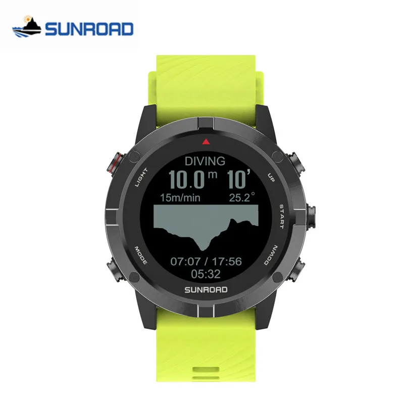 

SUNROAD T3 GPS+GLONASS+BEIDOU+Compass Outdoor Sports Watch Fitness Tracker Running Life Waterproof