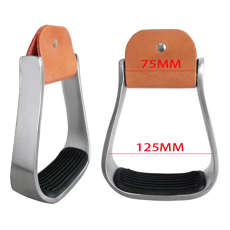 Aluminum/Stainless Steel Horse Stirrups, Equestrian Riding Essentials