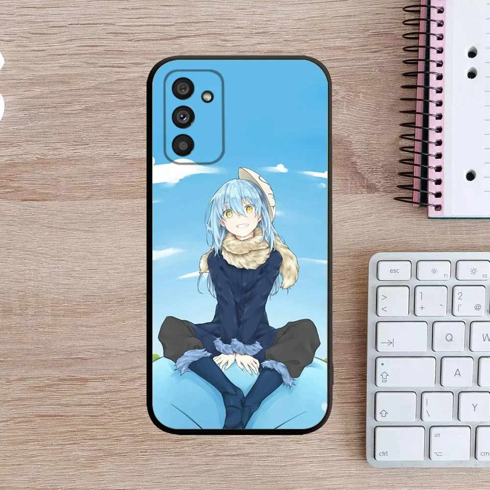 Rimuru Tempest Slime Phone Case For Samsung Galaxy A13,A21s,A22,A31,A32,A52,A53,A71,A80,A91 Soft Black Cover