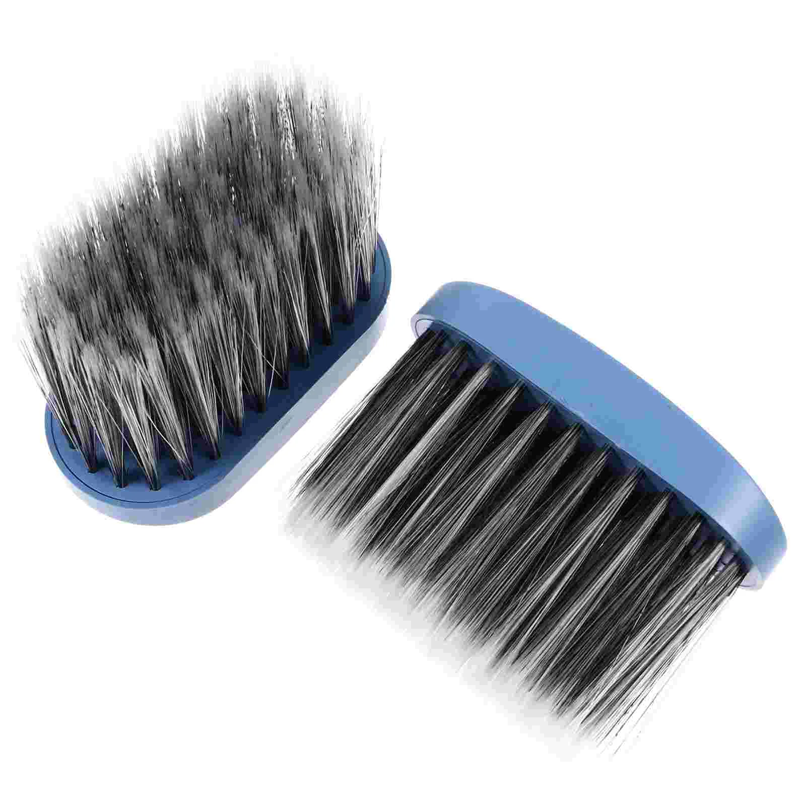 

2 Pcs Hair Cutting Brush Barber Hairbrush Hairdressing Sweep Duster Pp Salon Haircut