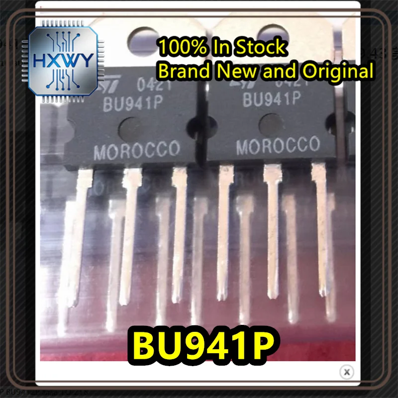 (5/20 Pieces) BU941P TO-3P Darlington Transistor, 15A 500V, Brand New, Original, in Stock, IC Chip.