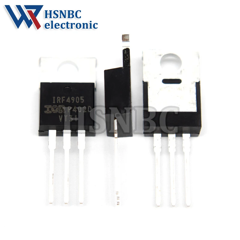 10PCS IRF4905 IRF4905PBF TO-220 74A 55V P-channel Power MOSFET Transistor 100% New Original image 3