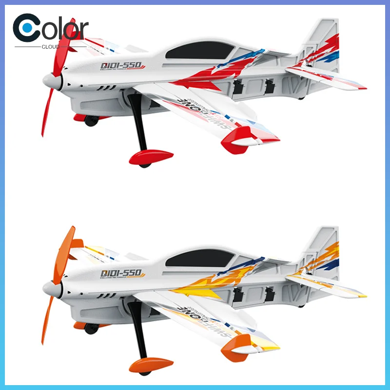 

Qidi-550 Радиоуправляемый 2,4 г самолет с дистанционным управлением 3d трюк планер Epp пенопласт бесщеточный двигатель дистанционное управление игрушка в режиме самолета