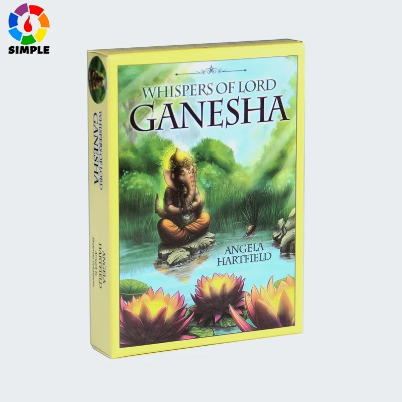 

Whispers of Lord Ganesha Oracle Card Tarot Cards For Divination Deck Card Game