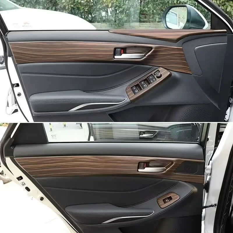 

For Toyota Avalon XX50 2019-2022 Car Sticker ABS Chrome Door Window Glass Panel Bowl Handle Frame Trim 5pcs