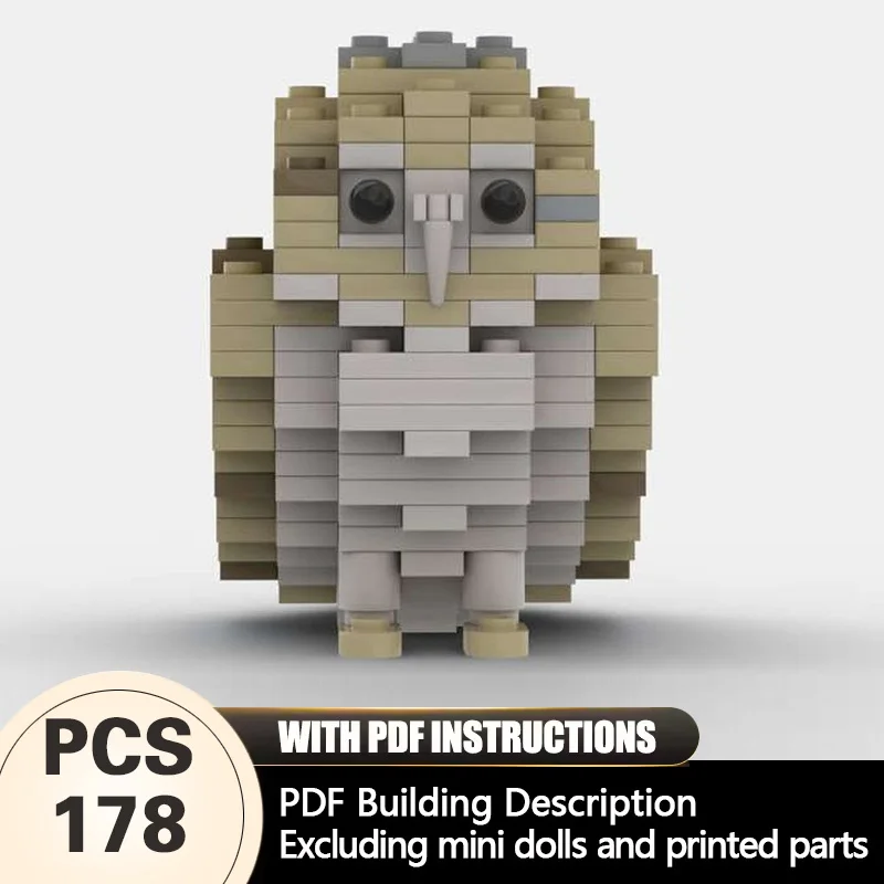 

Creators Animal Series Model MOC Building Bricks Medium-Sized Bird Modular Technology Gifts Holiday Assemble Children Toys Suit