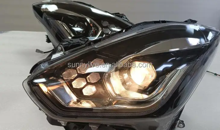 Right Hand Drive LED Head Lamp For Suzuki SWIFT 2017-2019 Year CN