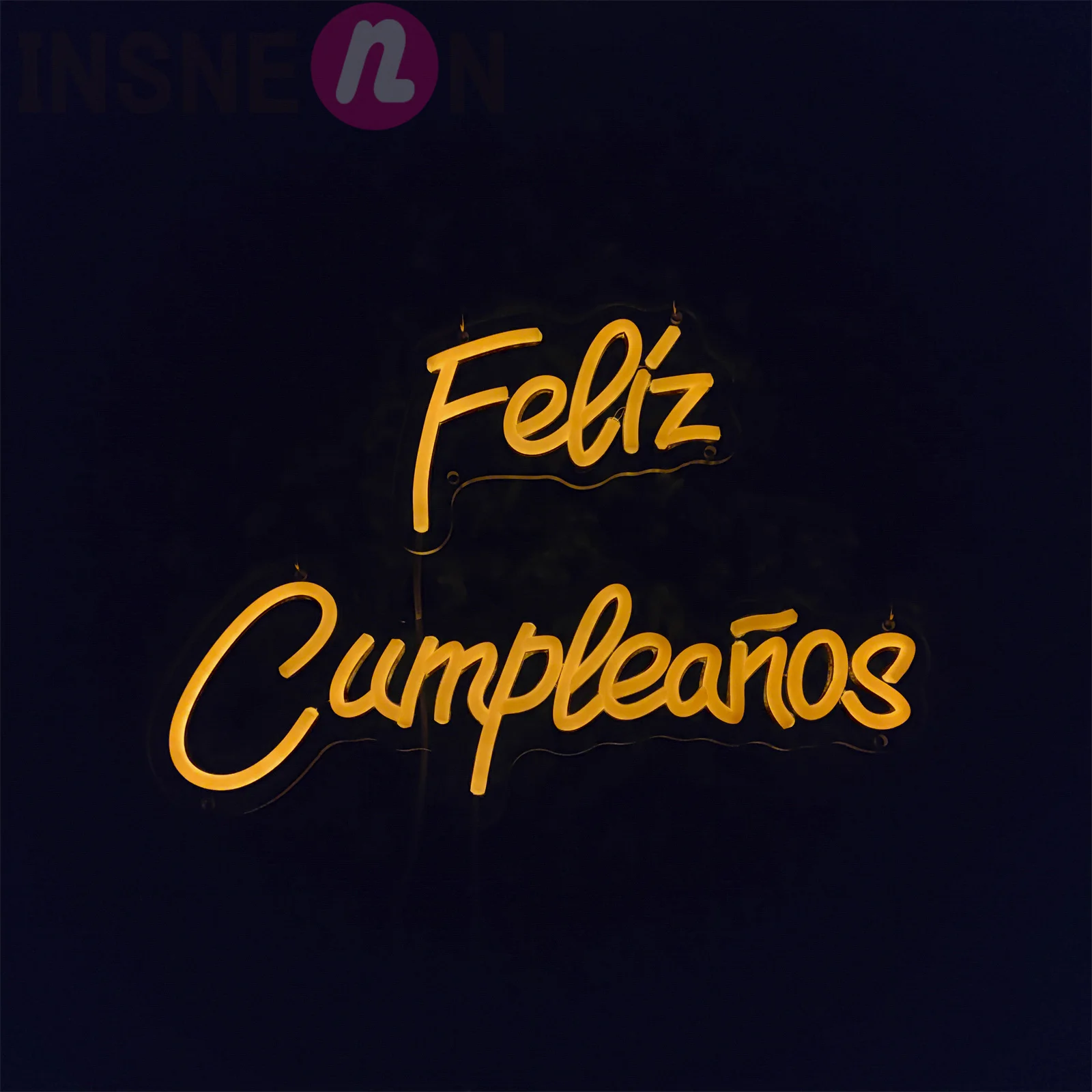 Feliz Cumpleanos insegne al Neon, decorazioni di buon compleanno, luci a LED, estetiche, Club Room, parete, festa, camera da letto, Bar