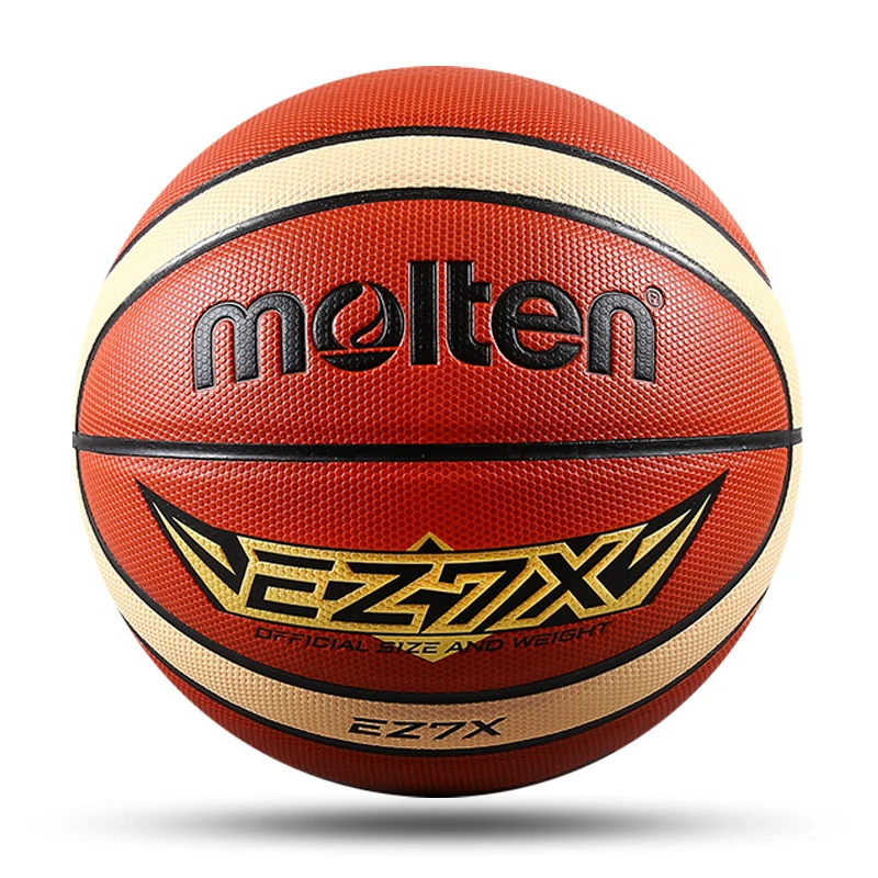 

Molten Original Basketball Balls PU Material Size 7/6/5/4 High Quality Outdoor Indoor Training Match Women Men baloncesto