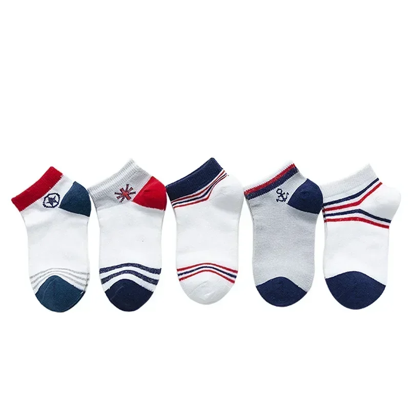 الأطفال الجوارب الصيف السفينة الجديدة جوارب ناعمة الكرتون شبكة الأطفال الجوارب الفتيان والفتيات جوارب قطنية نقية رقيقة الطفل الجوارب
