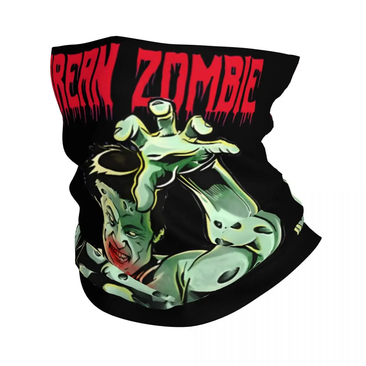 Cazzuto Motocross Bandana scaldacollo stampato coreano Zombie maschera passamontagna escursionismo Unisex adulto traspirante