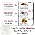 9Pcs-3 Boxs Bundle